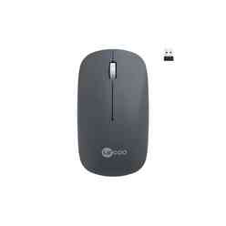 Lecoo Kablosuz Mouse Sessiz Usb Gri WS214 - Thumbnail