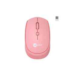 Lecoo Kablosuz Mouse Sessiz Usb Pembe WS214 - Thumbnail