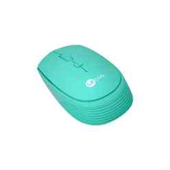 Lecoo Kablosuz Usb Mouse Turkuaz WS202-CN - Thumbnail