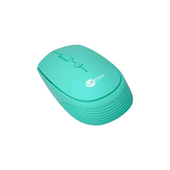 Lecoo Kablosuz Usb Mouse Turkuaz WS202-CN
