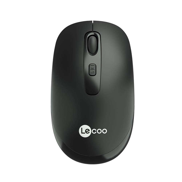 Lecoo Siyah Usb Kablosuz Mouse WS205