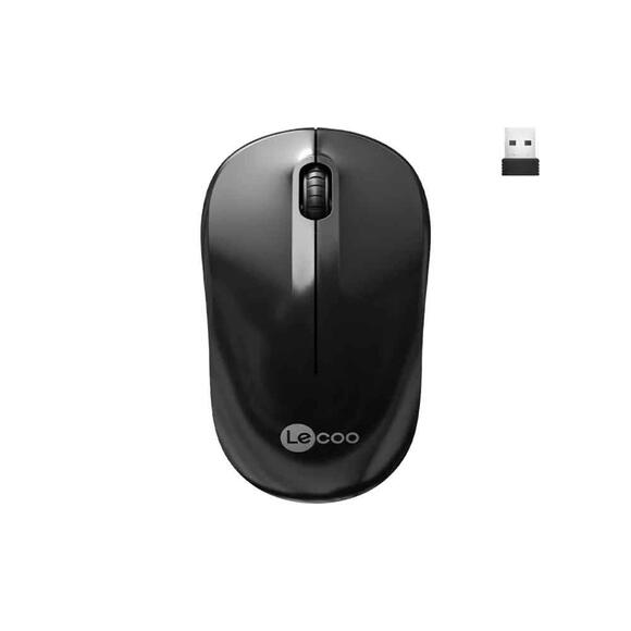 Lecoo WS206 Kablosuz Mouse 1200 DPI 3 Tuşlu Sıyah