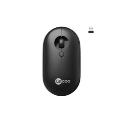 Lecoo WS212 Kablosuz Mouse 1600 DPI 4 Tuşlu Optik Sıyah - Thumbnail