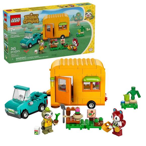 Lego Animal Crossing Leif Karavan Ve Bahçe Dükkanı 77054