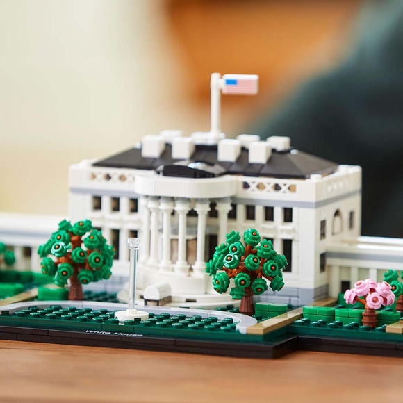 LEGO Architecture Koleksiyonu: Beyaz Saray 21054 Yapım Seti (1483 Parça)
