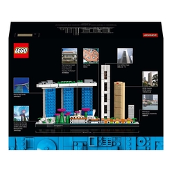 LEGO Architecture Şehir Yapıları Koleksiyonu: Singapur 21057 Yapım Seti (827 Parça) - Thumbnail