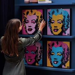 LEGO Art Andy Warhol’un Marilyn Monroe 31197 Yapım Seti (3341 Parça) - Thumbnail