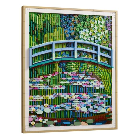 Lego Art Claude Monet - Nilüfer Gölü Üzerinde Köprü 31220