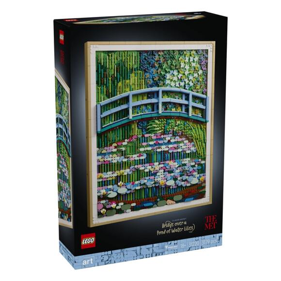 Lego Art Claude Monet - Nilüfer Gölü Üzerinde Köprü 31220