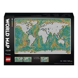 Lego Art Dünya Haritası 31203 - Thumbnail
