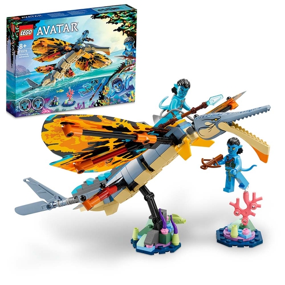LEGO Avatar Skimwing Macerası 75576 Oyuncak Yapım Seti (259 Parça)
