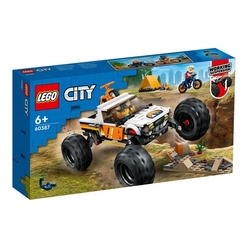 Lego City 4x4 Arazi Aracı Maceraları 60387 - Thumbnail