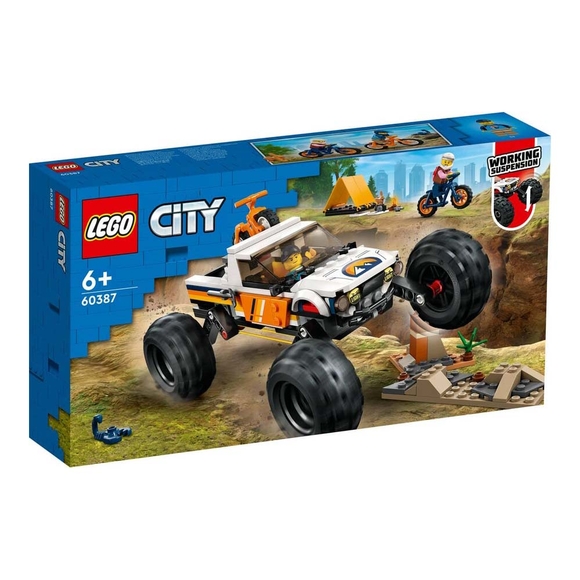 Lego City 4x4 Arazi Aracı Maceraları 60387