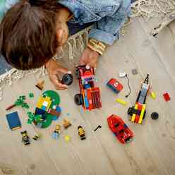 Lego City 4X4 Kurtarma İtfaiye Kamyonu 60412 - Thumbnail