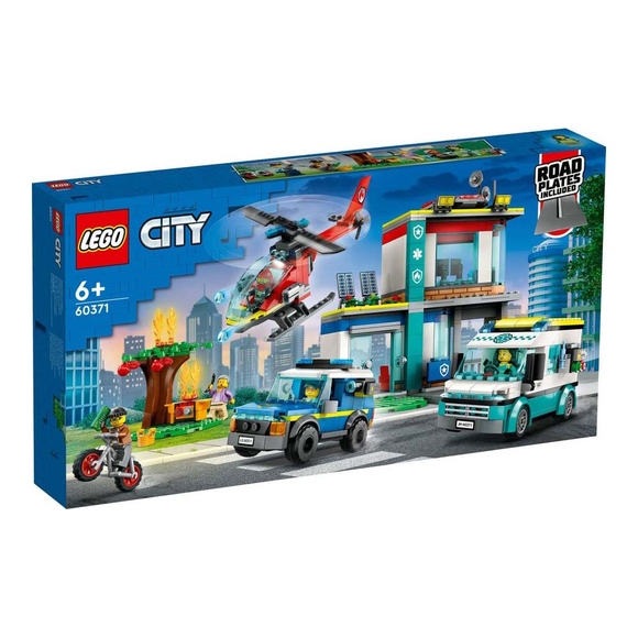 Lego City Acil Durum Araçları Merkezi 60371