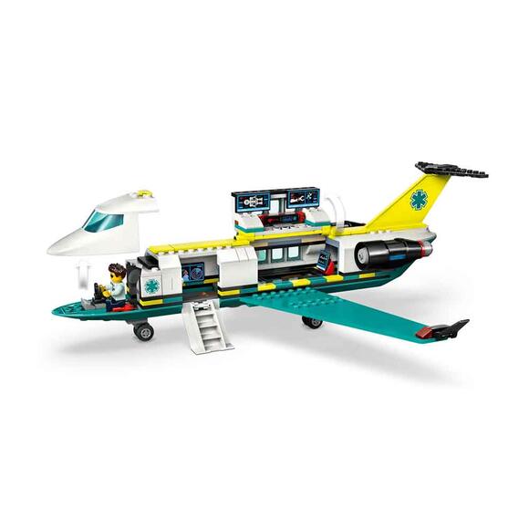 Lego City Acil Hava Ambulans Uçağı ve Uçak 60465
