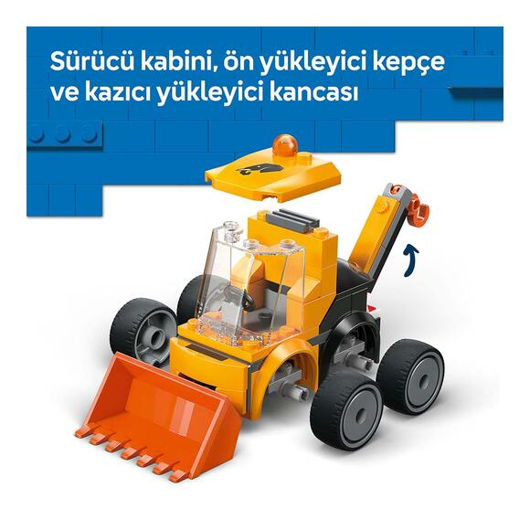 Lego City Araçlar İnşaat Yükleyicisi 60483