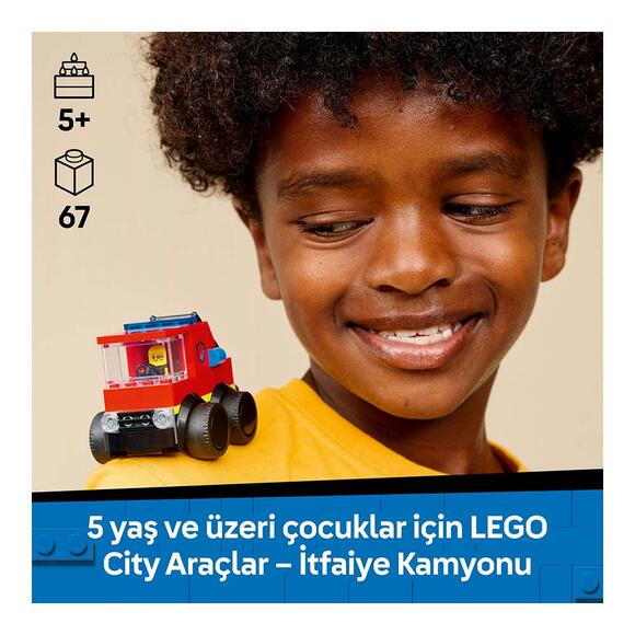 Lego City Araçlar İtfaiye Kamyonu 60482