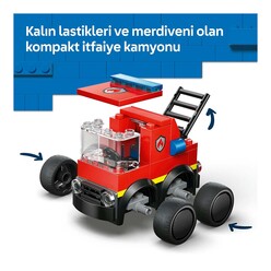 Lego City Araçlar İtfaiye Kamyonu 60482 - Thumbnail