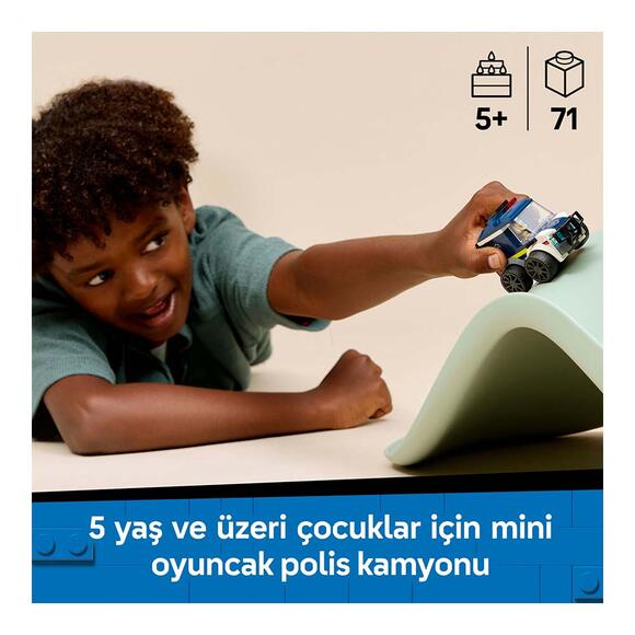 Lego City Araçlar Polis Kamyonu 60481