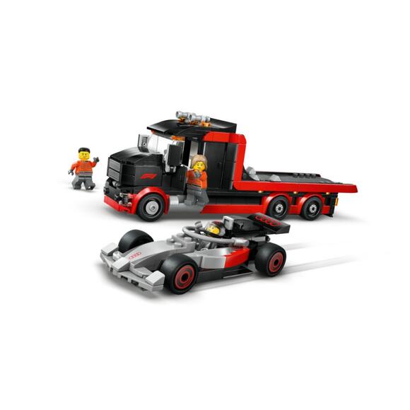 Lego City Audi F1 Yarış Arabalı F1 Sergileme Kamyonu 60493