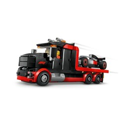 Lego City Audi F1 Yarış Arabalı F1 Sergileme Kamyonu 60493 - Thumbnail