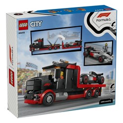 Lego City Audi F1 Yarış Arabalı F1 Sergileme Kamyonu 60493 - Thumbnail