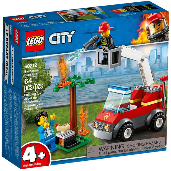 Lego City Barbecue Burn Out 60212