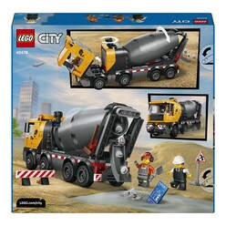 Lego City Beton Mikseri 60478 - Thumbnail