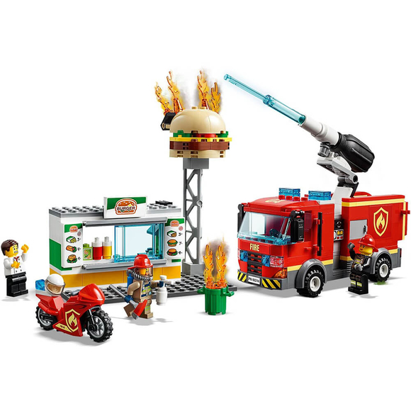 Lego City Burger Bar Fire Rescue 60214