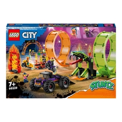 Lego City Çift Çemberli Gösteri Arenası 60339 - Thumbnail