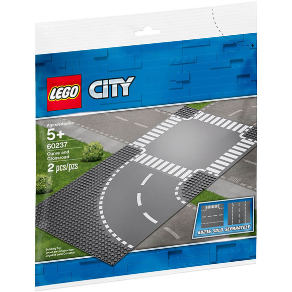 Lego City Curve And Crossroad 60237