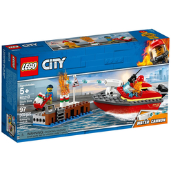 Lego City Dock Side Fire 60213 - Thumbnail