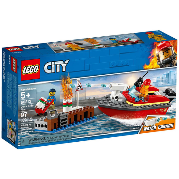 Lego City Dock Side Fire 60213