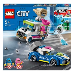 Lego City Dondurma Kamyonu Polis Takibi 60314 - Thumbnail