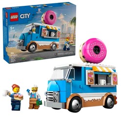Lego City Donut Kamyonu 60452 - Thumbnail