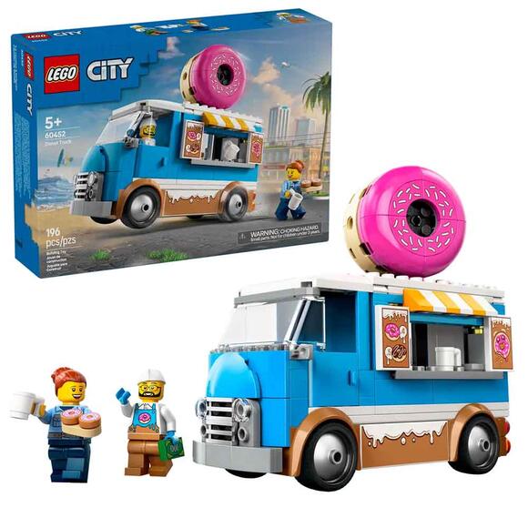 Lego City Donut Kamyonu 60452