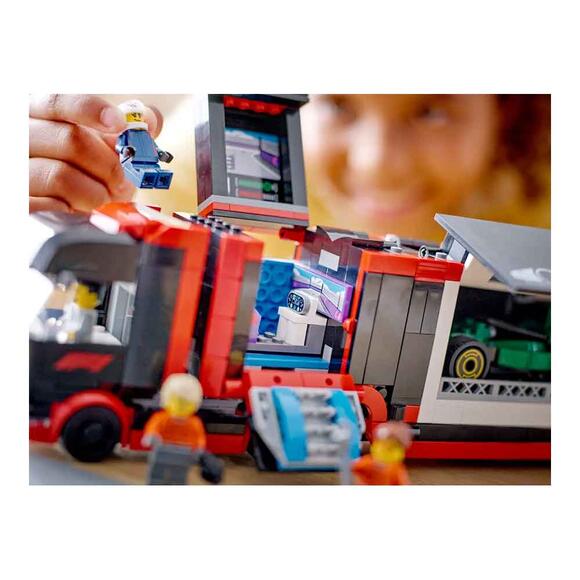 Lego City F1 Kamyon RB20 ve AMR24 60445