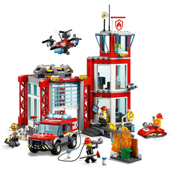 Lego City Fire Station 60215 - Thumbnail