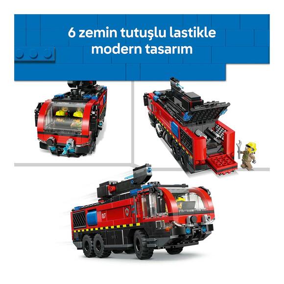 Lego City Havaalanı İtfaiye Kamyonu 60499