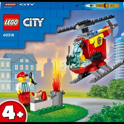 Lego City İtfaiye Helikopteri 60318 - Thumbnail