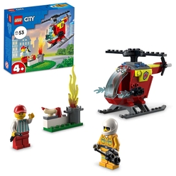 Lego City İtfaiye Helikopteri 60318 - Thumbnail