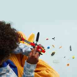 Lego City İtfaiye Kurtarma Helikopteri 60411 - Thumbnail