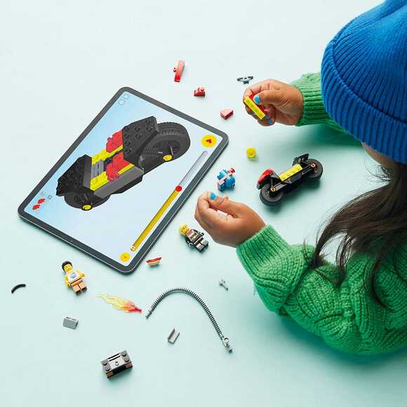 Lego City İtfaiye Kurtarma Motosikleti 60410