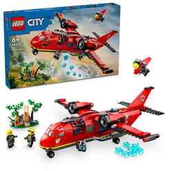 Lego City İtfaiye Kurtarma Uçağı 60413 - Thumbnail