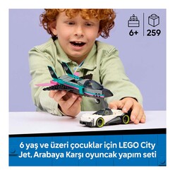 Lego City Jet Arabaya Karşı 60489 - Thumbnail