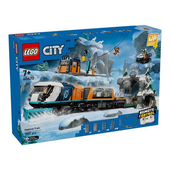 Lego City Kaşiflerin Kuzey Kutbu Ekspres Treni 60470