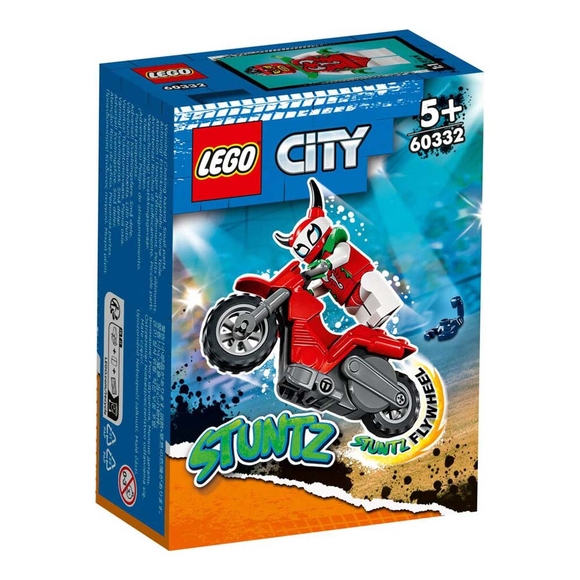 Lego City Korkusuz Akrep Gösteri Motosikleti 60332