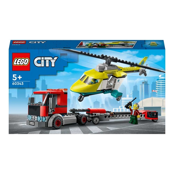 Lego City Kurtarma Helikopteri Nakliyesi 60343