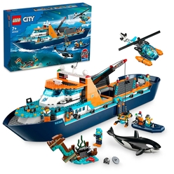LEGO City Kutup Keşif Gemisi 60368 Oyuncak Yapım Seti (815 Parça) - Thumbnail